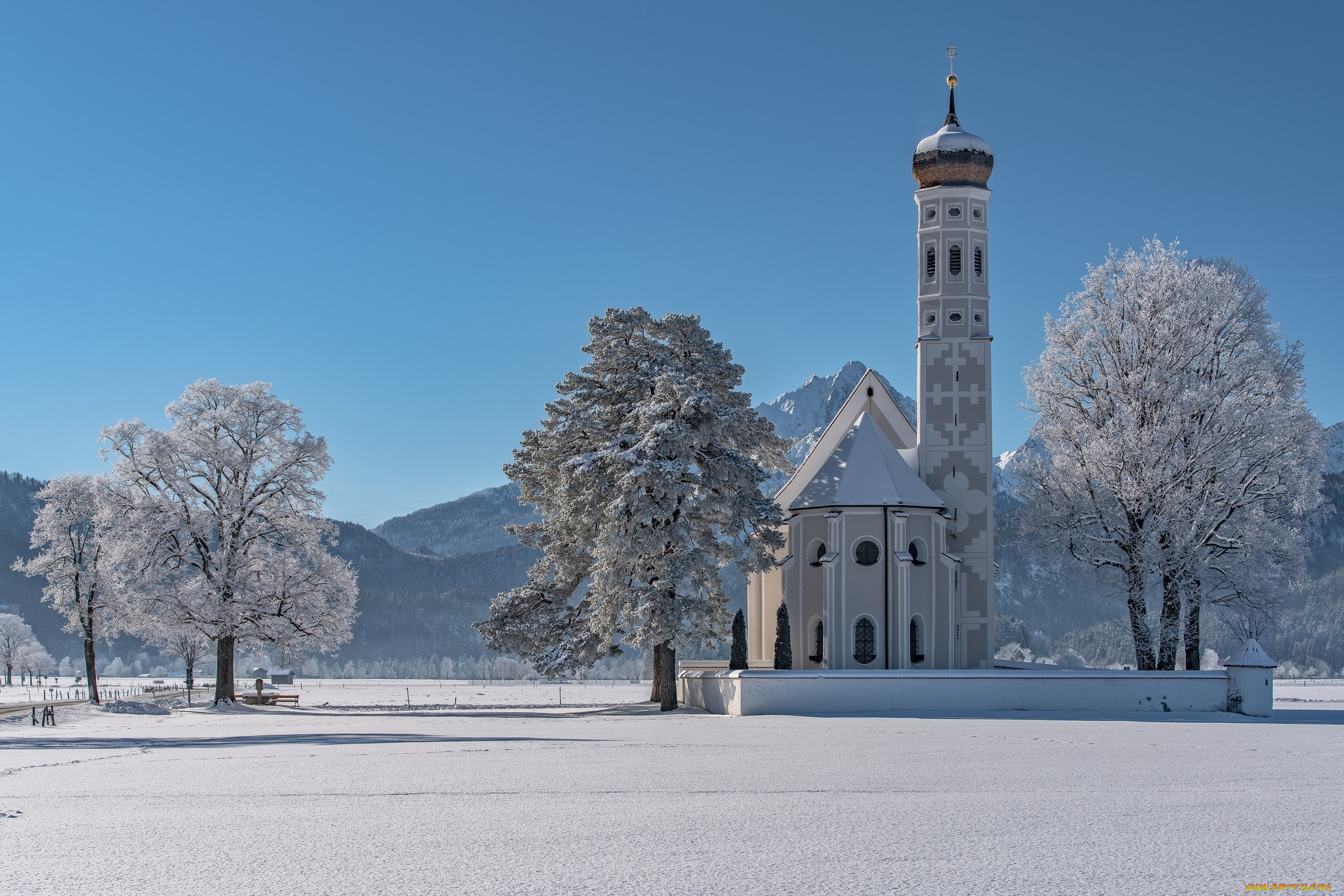 , -  ,  ,  , , , , schwangau, , alps, , , germany, bavaria, , sankt, coloman, , , 